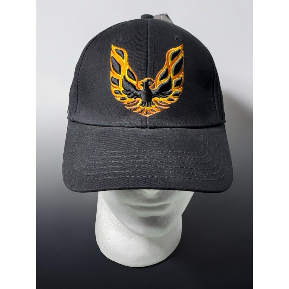Pontiac Firebird Hat Black GM Licensed Cap Adjustable Strap New